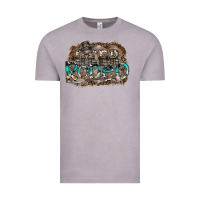 Vintage Zinc deer rodeo Vintage Tee - SublimationCraftShop