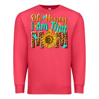 Cardinal oh honey i am that mom Premium Sweatshirt - NancyCooperArtShop