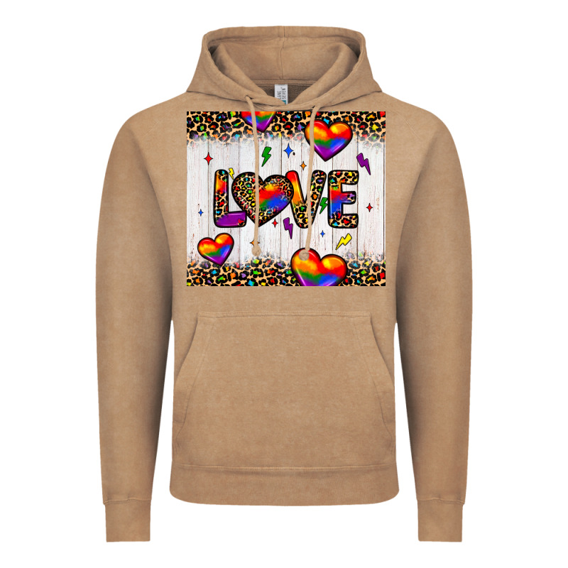 Love Hearts Pride Tumbler Vintage Hoodie by JahusDesignShop | Teevron