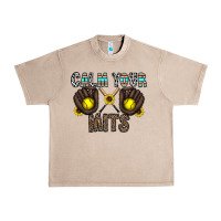 French Oak calm your mits Urban Heavy Tee - CowhideDigitalArt
