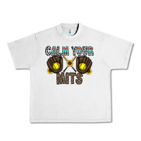 Lunar Rock calm your mits Urban Heavy Tee - CowhideDigitalArt