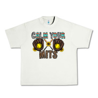 Pistachio calm your mits Urban Heavy Tee - CowhideDigitalArt