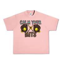 Salmon calm your mits Urban Heavy Tee - CowhideDigitalArt