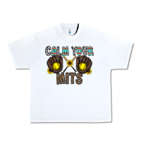 White calm your mits Urban Heavy Tee - CowhideDigitalArt
