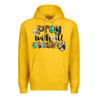 Lemon Pray Without Ceasing Premium Hoodie - LillyAllenDesigns