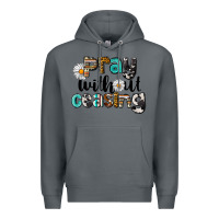 Rock Pray Without Ceasing Premium Hoodie - LillyAllenDesigns