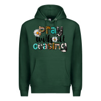 Sports Green Pray Without Ceasing Premium Hoodie - LillyAllenDesigns