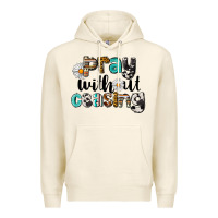 Tofu Pray Without Ceasing Premium Hoodie - LillyAllenDesigns