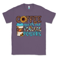 Lavender coffee gives me teacher powers Classic Tee - JahusDesignShop