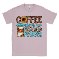 Lilac coffee gives me teacher powers Classic Tee - JahusDesignShop