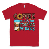 Red coffee gives me teacher powers Classic Tee - JahusDesignShop