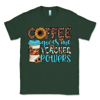 Sports Green coffee gives me teacher powers Classic Tee - JahusDesignShop