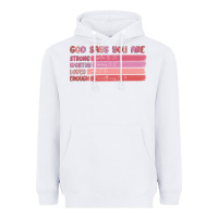 White god says you are Heavyweight Hoodie - MaliasSmallBusiness