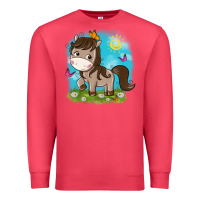 Cardinal little cute horse Premium Sweatshirt - NancyCooperArtShop