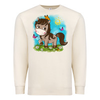 Sandshell little cute horse Premium Sweatshirt - NancyCooperArtShop