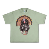 Oil Green turkey Urban Heavy Tee - FaDigitalArtStudio