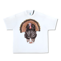 White turkey Urban Heavy Tee - FaDigitalArtStudio