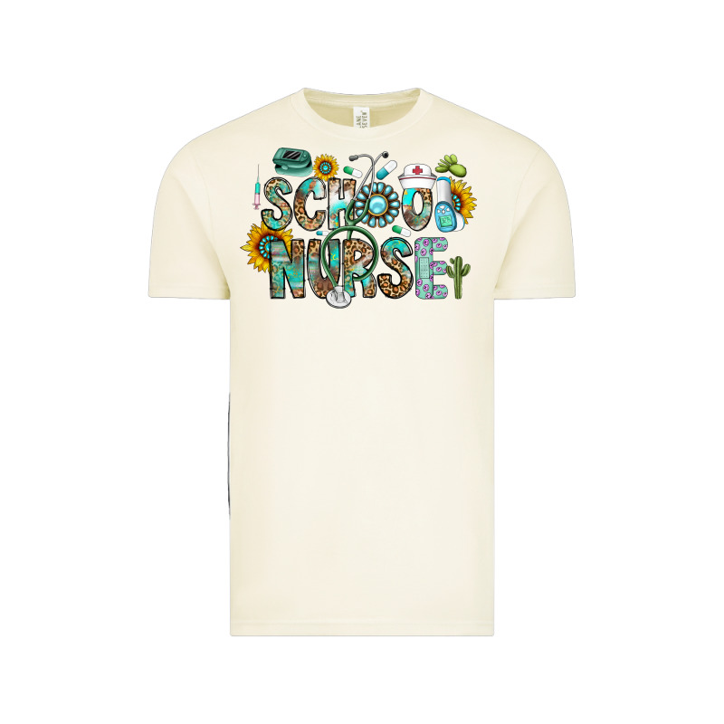 School Nurse Vintage Tee by CowhideDigitalArt | Teevron