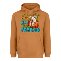 Meerkat Hey there pumpkin Lamb Heavyweight Hoodie - NancyCooperArtShop