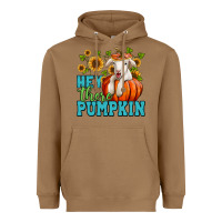 Toasted Coconut Hey there pumpkin Lamb Heavyweight Hoodie - NancyCooperArtShop