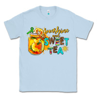 Dusty Blue sunshine and sweet tea Classic Tee - AdoDesignShop