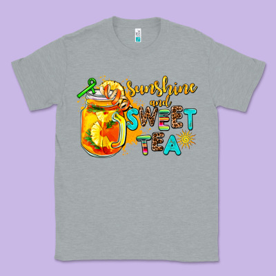 Sunshine And Sweet Tea Classic Tee Designed By Adodesignshop