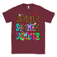 Burgundy summer summer summer Classic Tee - AdoDesignShop