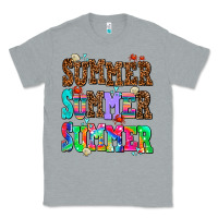 Heather Grey summer summer summer Classic Tee - AdoDesignShop