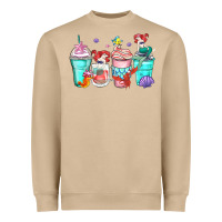 Mushroom ariel coffee cups Heavyweight Sweatshirt - Zillion Design Studio