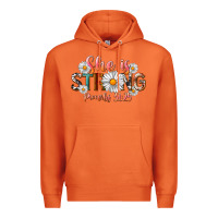Carrot Western She Is Strong Premium Hoodie - LillyAllenDesigns