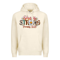 Tofu Western She Is Strong Premium Hoodie - LillyAllenDesigns
