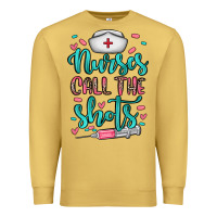 Antique Gold nurses call the shots Premium Sweatshirt - NancyCooperArtShop