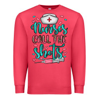 Cardinal nurses call the shots Premium Sweatshirt - NancyCooperArtShop