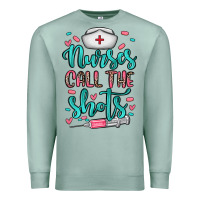 Seafoam nurses call the shots Premium Sweatshirt - NancyCooperArtShop