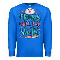 True Royal nurses call the shots Premium Sweatshirt - NancyCooperArtShop