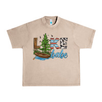 French Oak lake babe Urban Heavy Tee - HRA Design Shop