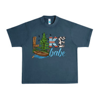 Midnight Navy lake babe Urban Heavy Tee - HRA Design Shop