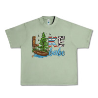 Oil Green lake babe Urban Heavy Tee - HRA Design Shop