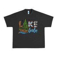 Pigment Black lake babe Urban Heavy Tee - HRA Design Shop