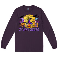 Plum spooky squad Long Sleeve Tee - BundleAndBundleShop