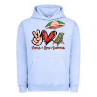 Pigment Grape Ice Peace love summer Urban Hoodie - NancyCooperArtShop