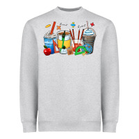 Heather Grey math teacher coffee cups Heavyweight Sweatshirt - Zillion Design Studio