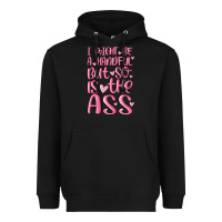 Black i might be a handful but so is this ass Heavyweight Hoodie - MaliasSmallBusiness