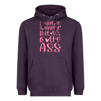 Plum i might be a handful but so is this ass Heavyweight Hoodie - MaliasSmallBusiness