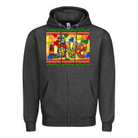 Charcoal Heather love autism awareness Zipper Hoodie - BarkalooDesign