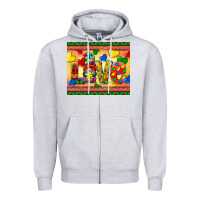 Heather Grey love autism awareness Zipper Hoodie - BarkalooDesign