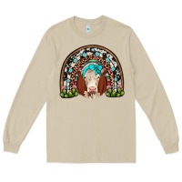 Mushroom hereford rainbow Long Sleeve Tee - JahusDesignShop