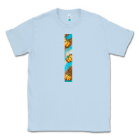Dusty Blue fall pumpkin Classic Tee - BundleAndBundleShop