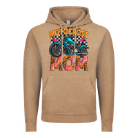 Vintage Coffee motocross mom Vintage Hoodie - texasbilliewilder