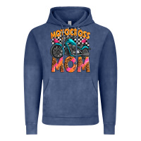 Vintage Denim motocross mom Vintage Hoodie - texasbilliewilder